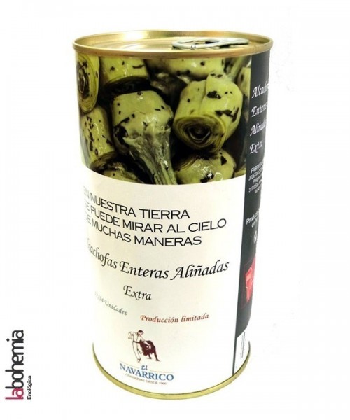 NAVARRICO ALCACHOFA ALIÑADA 1/2Kg LATA